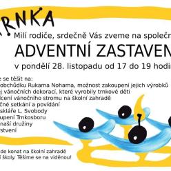 Adventní zastavení 28.11. Adventní zastavení 28.11.