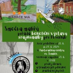 Benefiční výstava Smečky malířů pro Pesoklub Dobříš Benefiční výstava Smečky malířů pro Pesoklub Dobříš