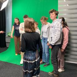 Návštěva školní televize GymTV Návštěva školní televize GymTV