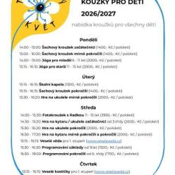 Kroužky 2026/27