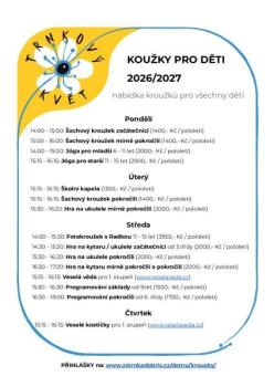 Kroužky 2026/27
