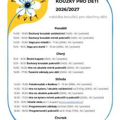 Kroužky 2026/27