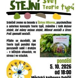 5. 10. Nejsme stejní. Poznejte svět Teorie typů