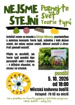 5. 10. Nejsme stejní. Poznejte svět Teorie typů