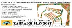 Zahradní slavnost v TRNCE