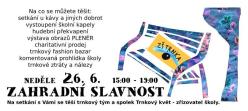 Zahradní slavnost v TRNCE 2022