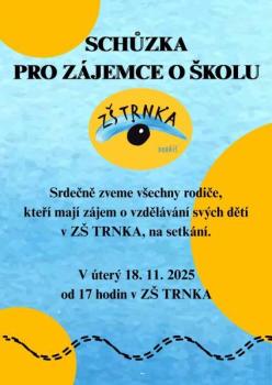 Schůzku pro zájemce o TRNKU