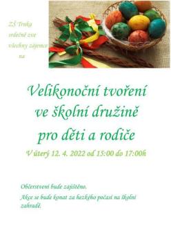 Velikonoční tvoření pro děti i rodiče