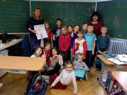 Pololetní vysvědčení ve druhé třídě