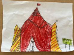 Jak si prvňáčci představují Cirkus Happy Kids?
