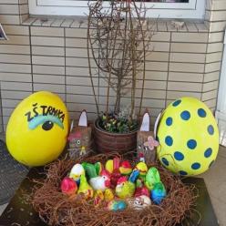 Velikonoční výzdoba města