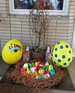 Velikonoční výzdoba města