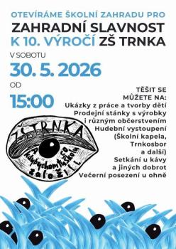 Zahradní slavnost 2026